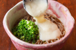 年越しそばに 「自然薯とろろそば」はいかがですか？