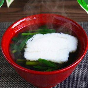 自然薯とろろ春菊